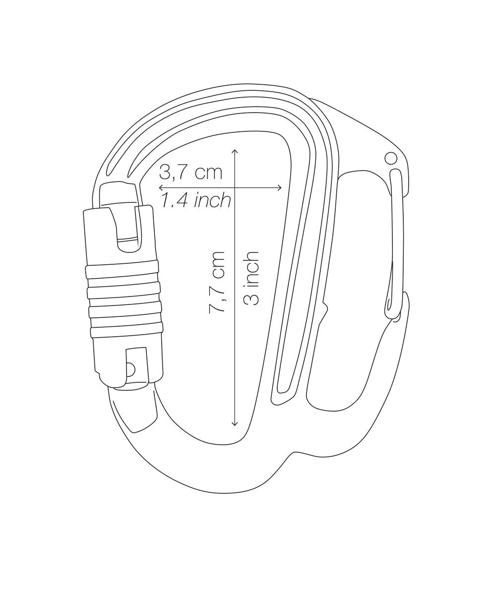 PETZL Freino Z Carabiner