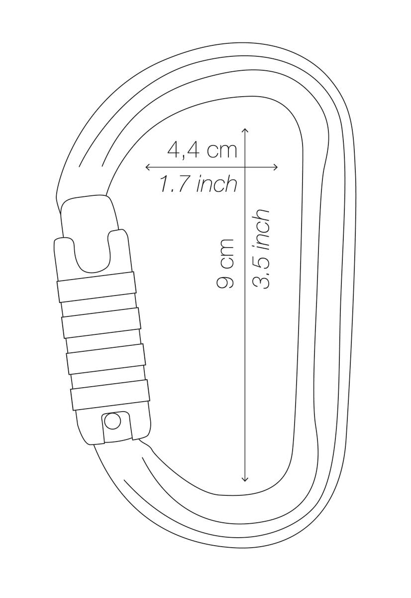 PETZL Am'D Lightweight Carabiner