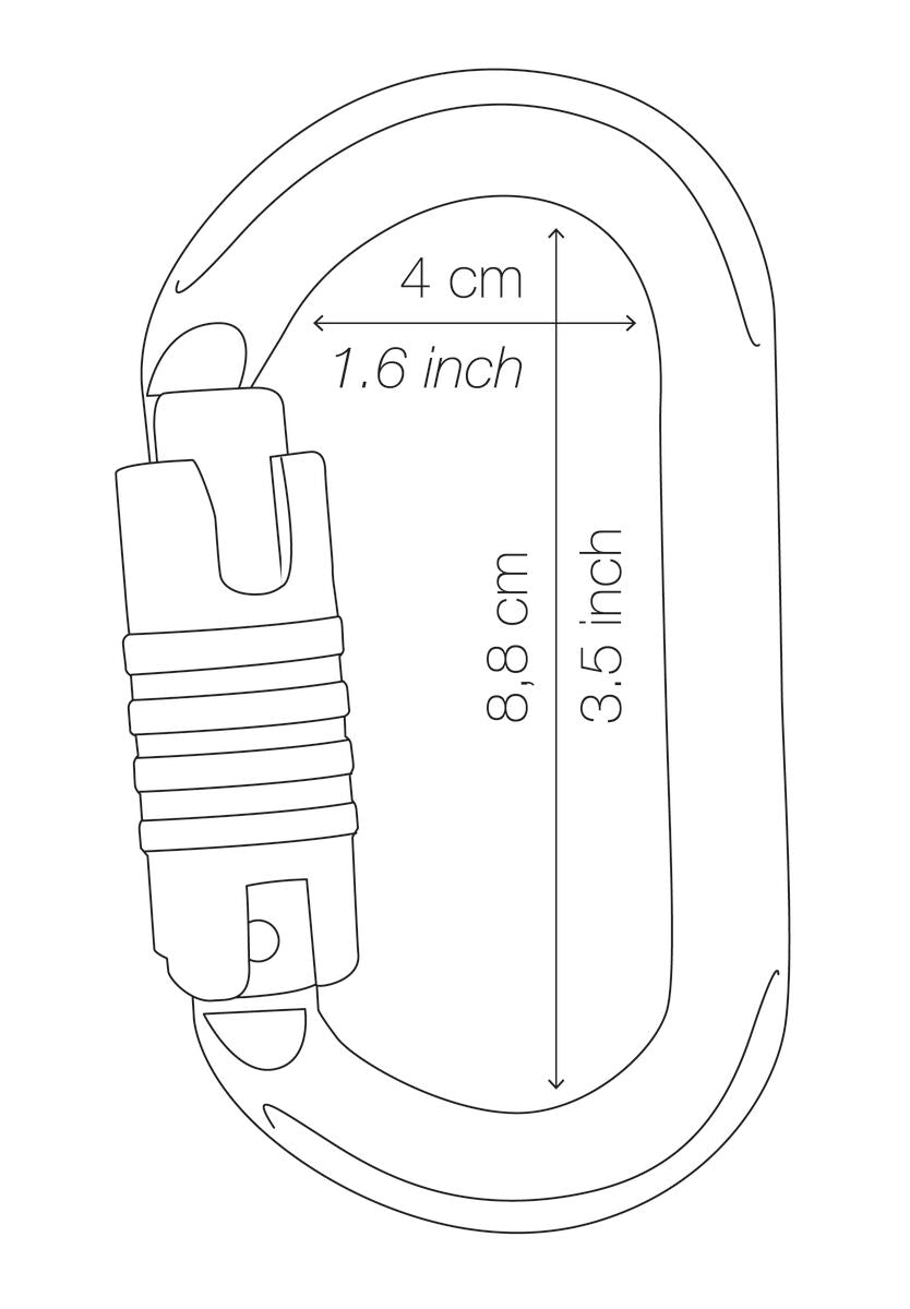 PETZL Oxan High-strength Carabiner