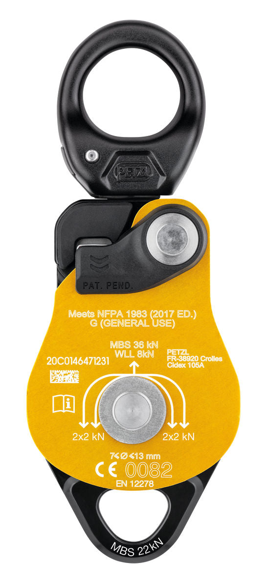 PETZL Spin L2 Double Pulley with Swivel