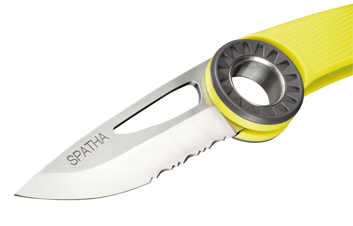 PETZL SPATHA Knife with Carabiner Hole