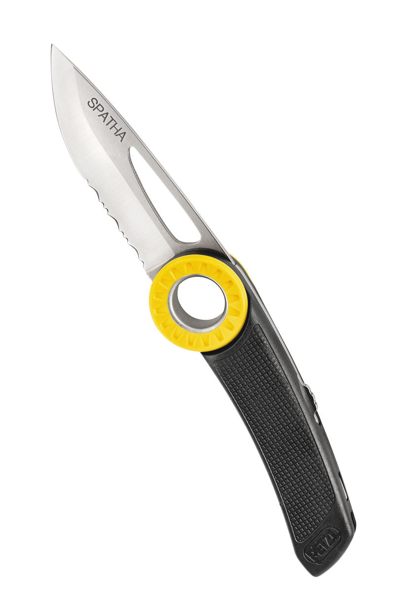 PETZL SPATHA Knife with Carabiner Hole