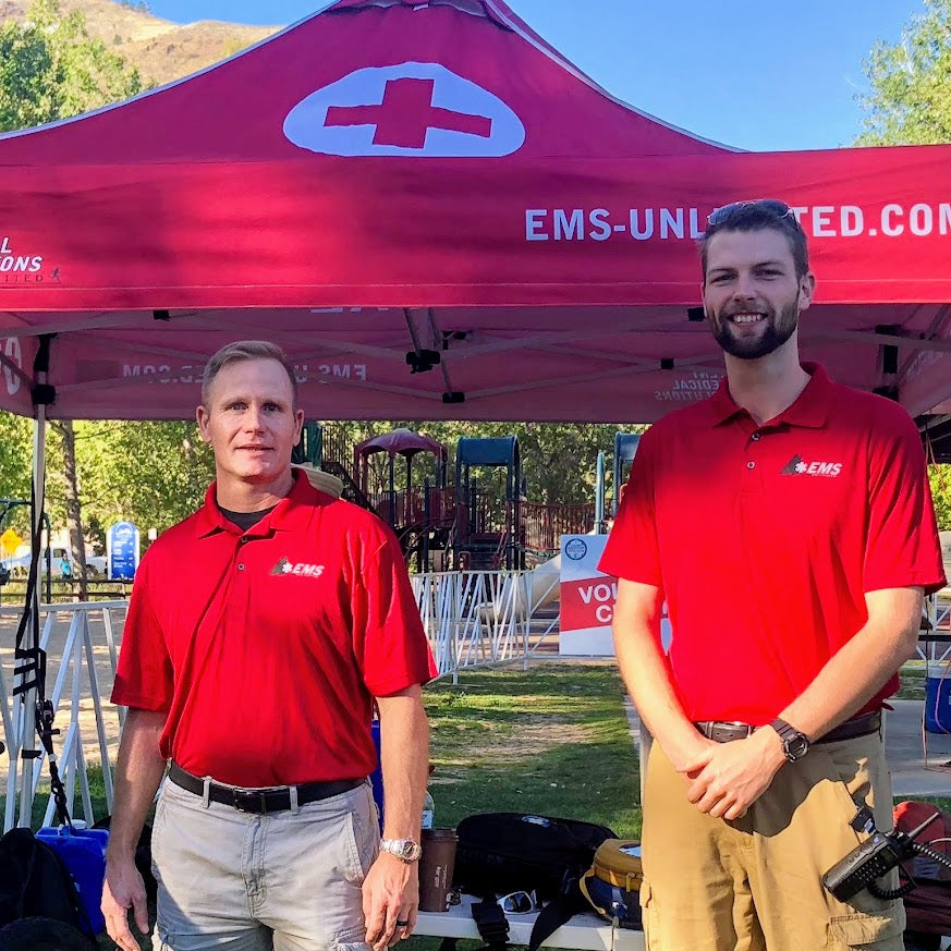EMS Unlimited Staff Red Polo