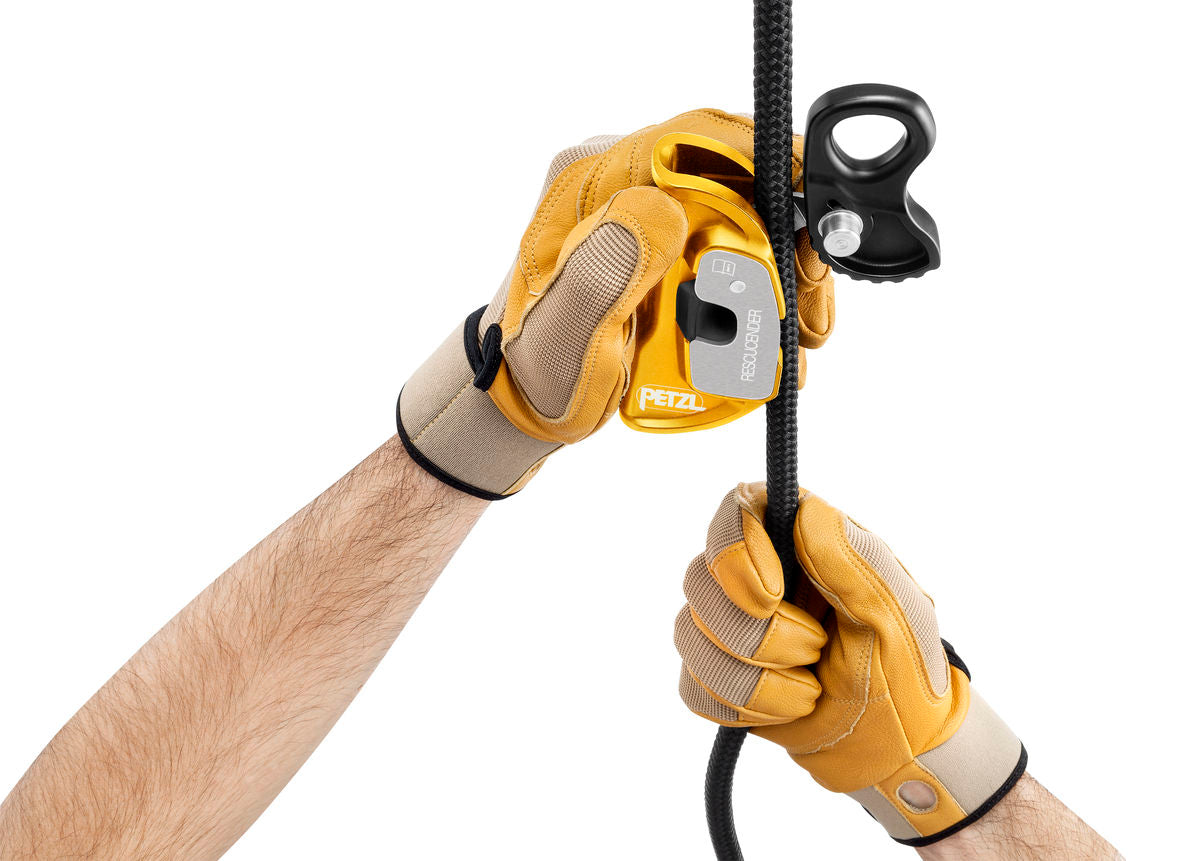 PETZL Rescucender Openable Cam-Loaded Rope Clamp