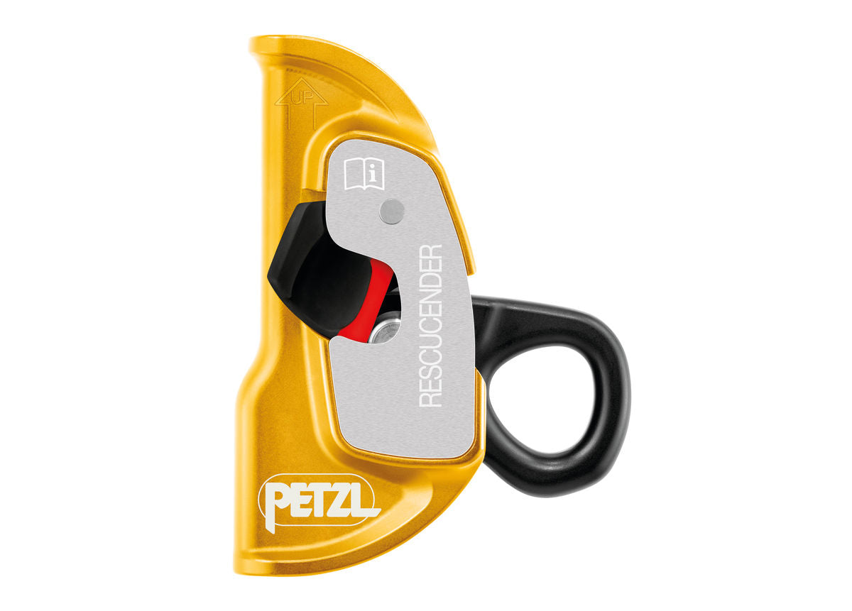 PETZL Rescucender Openable Cam-Loaded Rope Clamp